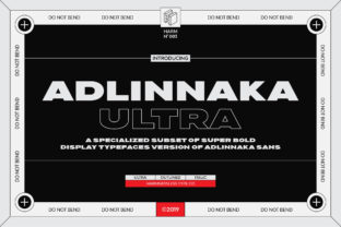 Adlinnaka Ultra: A Display Font Built for Modern Marketing