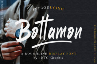 Bottamon: A Display Font That Feels Like Sharp Confidence