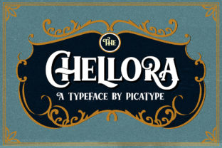 Chellora: A Vintage Font That Polishes Your Digital Brand