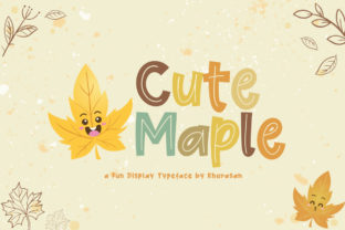 Cute Maple: The Editorial Display Font That Prioritizes Personality