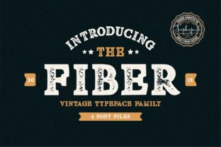 Discovering Fiber: A Display Font for Distinct Branding