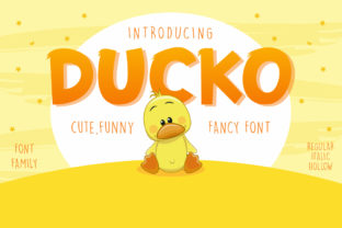Ducko: A Display Font Built for Character