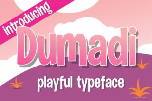 Dumadi Font: A Cute and Whimsical Display Font for Web Design