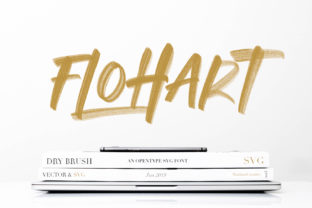 Flohart: A Review of This Casual Brush Font for Campaign Design