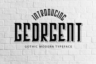 Georgent: A Display Font with Editorial Presence