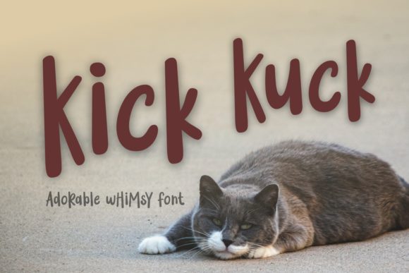 Kick Kuck: A Display Font Built for Campaign Energy