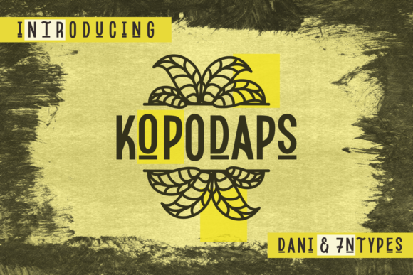 Kopodaps: A Display Font for Engaging Visual Communication