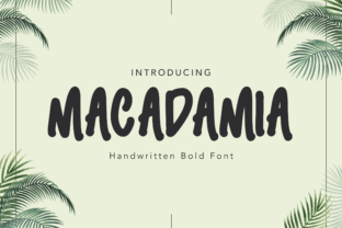 Macadamia: A Designer’s Take on a Warm, Modern Display Font