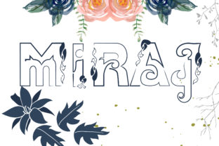 Miraj: A Display Font That Shapes Digital Character