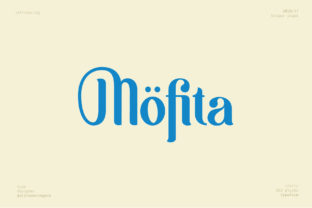 Möfita: A Vintage Display Font Built for Modern Campaigns