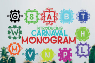 Monogram Carnaval: The Playful Font for Your Brand Story