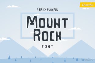 Mountrock: The Friendly Blocky Font for Your Brand