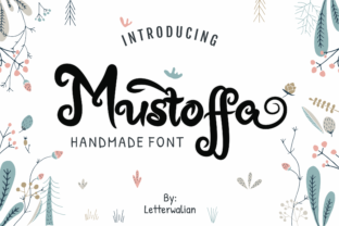 Mustoffa: A Handwritten Font for Quiet Editorial Moments