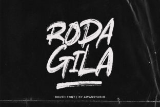Rodagila: A Strong, Contemporary Display Font for Digital Work