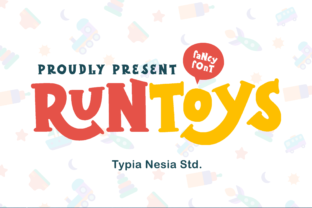 Runtoys: The Playful Display Font for Editorial Personality