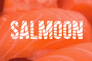 Salmoon Font: A Cute Display Font That Builds a Cohesive Brand