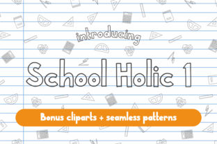 School Holic 1: A Display Font for Editorial Warmth