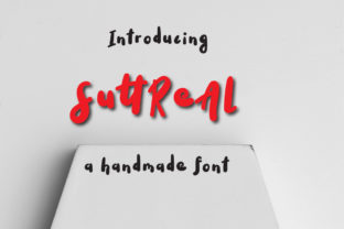 Suttreal: A Playful Display Font for Building a Bold Brand
