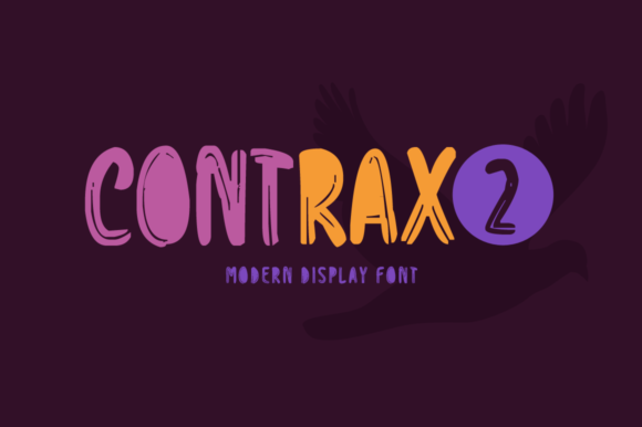 The Contrax Two Font: A Creative Spark for Crafters