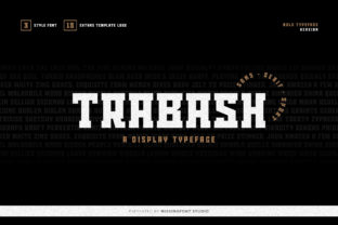 Trabash: A Versatile Font for Building Your Brand's Visual Foundation