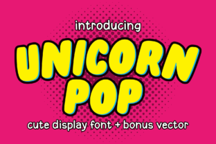 Unicorn Pop: A Magical Font for Standout Branding
