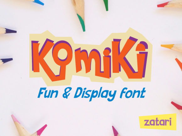 Using Komiki: A Fun Display Font for Branding Projects